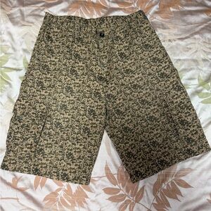 Levi's Tan Camouflage Cargo Shorts